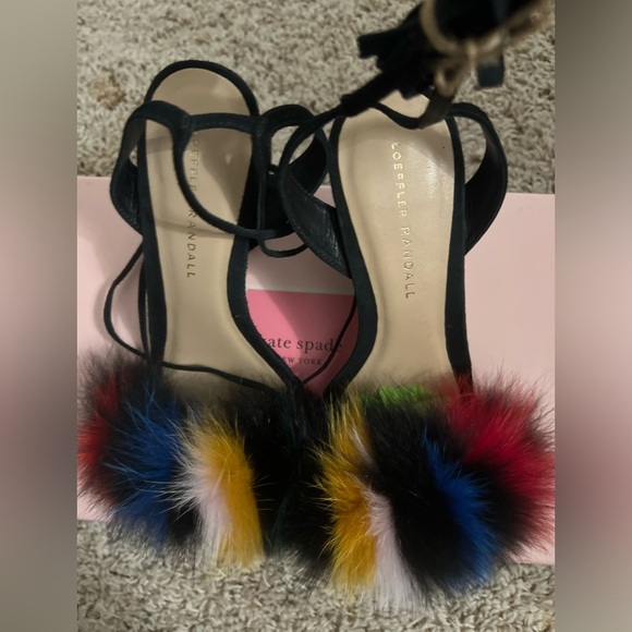 Loeffler Randall Nicolette Fox Fur Pump - Picture 8 of 9